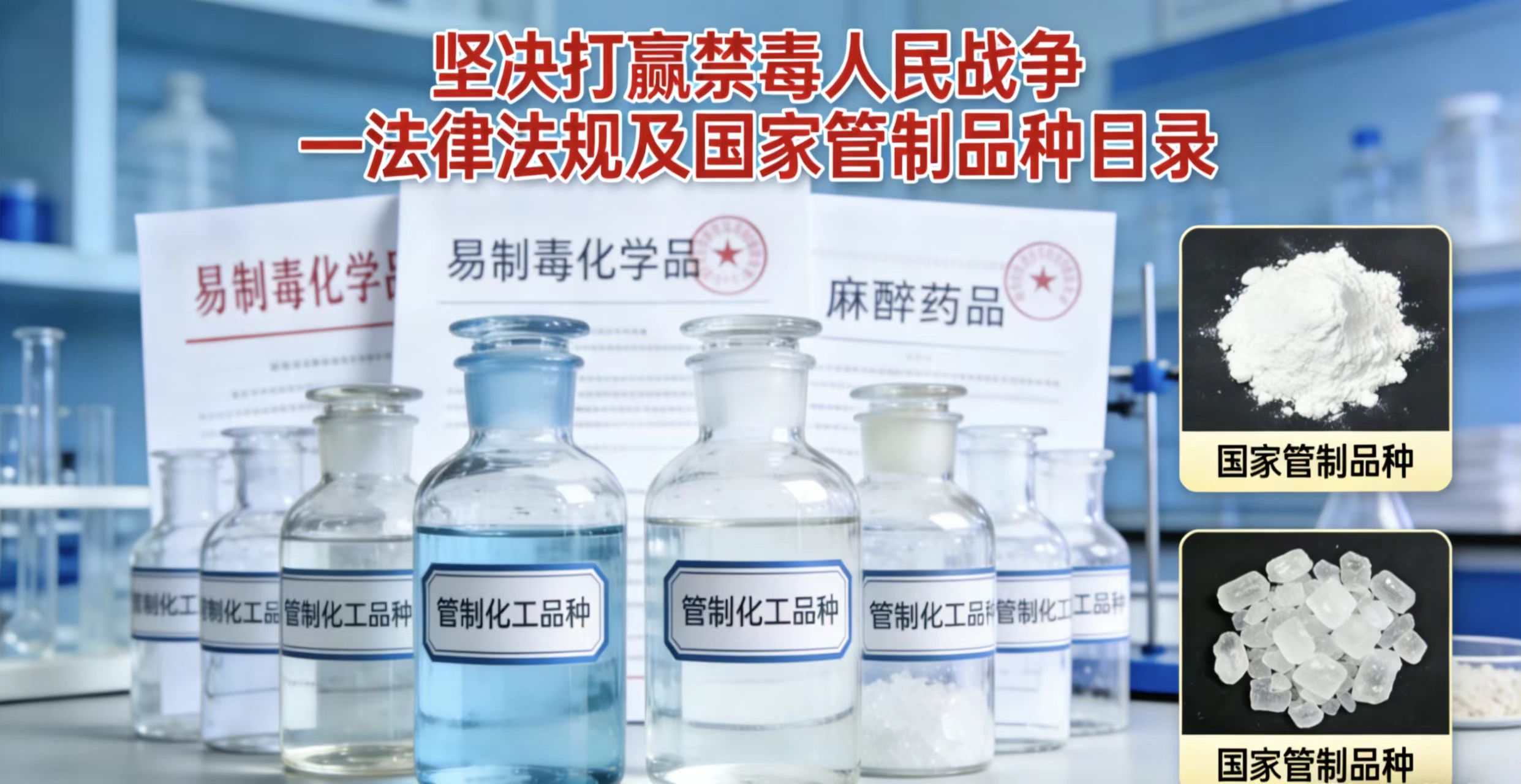 “坚决打赢禁毒人民战争”专栏--法律法规及国家管制品种目录